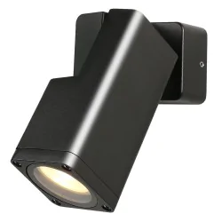 Kinkiety-ogrodowe - lampa ogrodowa kinkiet regulowany czarny gu10 ip65 21-32379 salvia candellux