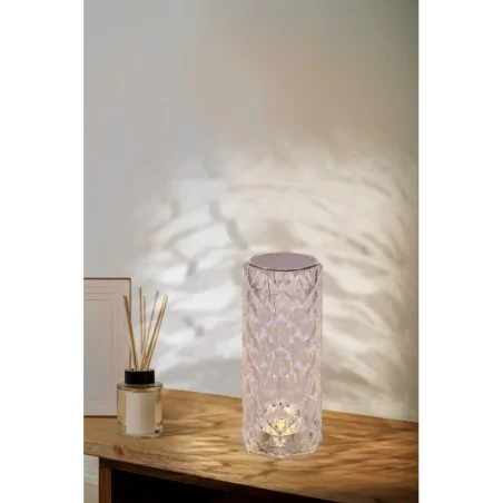 Lampki-nocne - lampa stołowa led nocna dotykowa z regulacją barwy światła brillo 41-35790 candellux 