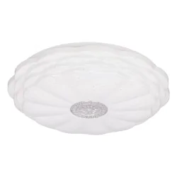 Plafony - plafon led sufitowy biały 38cm 24w neutralny 4000k victus 13-34236 candellux