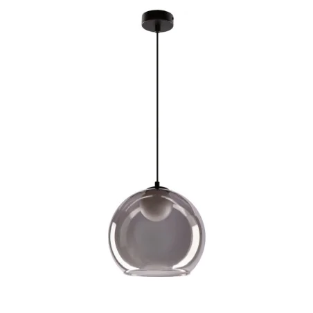 Lampy-sufitowe - lampa sufitowa wisząca z dymionym kloszem g9 brin 31-38333 candellux 