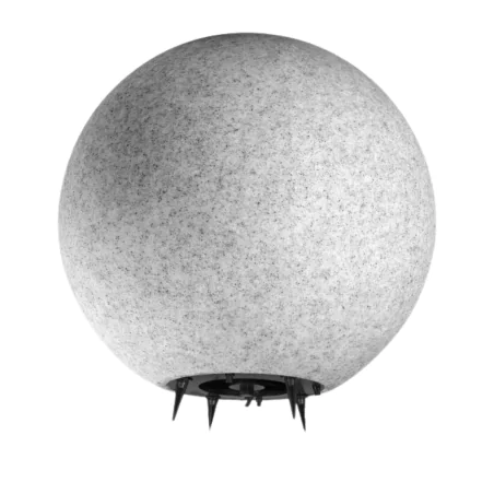 Lampy-kule-ogrodowe - lampa do ogrodu w formie kuli o średnicy 28cm imitująca kamień ofelia ad-op-6588ge27zw adviti 