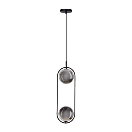 Lampy-sufitowe - lampa sufitowa zwis podwójny 2 klosze w formie dymionych kuli cordel 32-44051 candellux 
