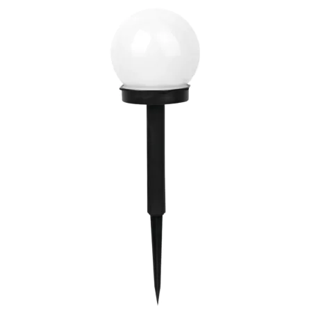 Lampy-kule-ogrodowe - lampka solarna kula ogrodowa o średnicy 10cm zimne światło 304711 polux 