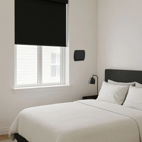 Wylaczniki-zaluzjowe - czarny przycisk żaluzjowy do rolet az1/49 simon akord kontakt-simon 