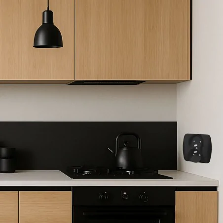 Gniazda-podwojne-podtynkowe - czarne gniazdo podwójne z uziemieniem z ramką agz2/49 akord kontakt-simon 