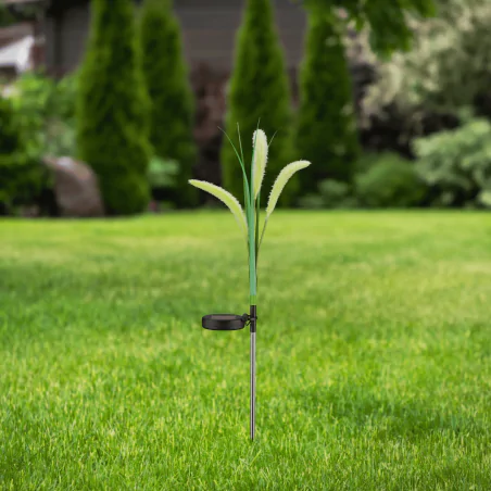 Lampy-solarne - lampa solarna led ozdobna trawa do ogrodu flora 329431 polux-goldlux 