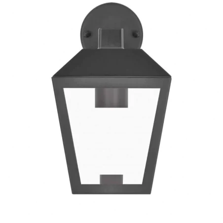 Kinkiety-ogrodowe - kinkiet elewacyjny dolny lampa zewnętrzna retro czarna adenia emos 