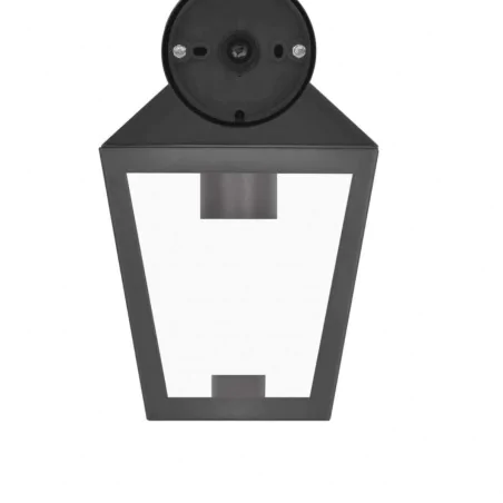 Kinkiety-ogrodowe - kinkiet elewacyjny dolny lampa zewnętrzna retro czarna adenia emos 