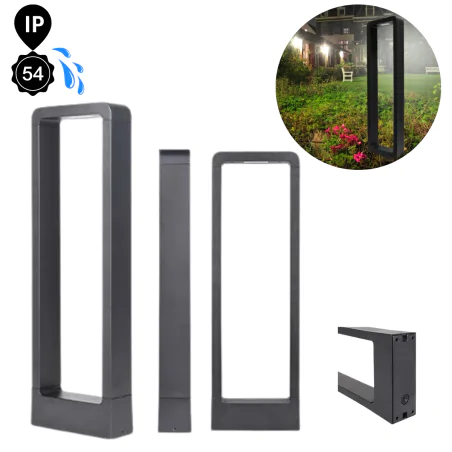 Lampy-ogrodowe-stojace - słupek ogrodowy lampa led stojąca na zewnątrz 50cm rio 7470 lvt 