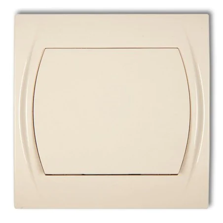 Wylaczniki-jednobiegunowe - włącznik jednobiegunowy z podświetleniem beżowy 1lwp-1l logo karlik 