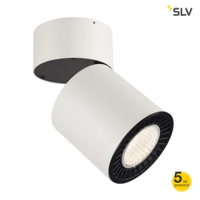 Oprawy-sufitowe - okrągła oprawa sufitowa biała supros cl 3000k slm led 60° slv 