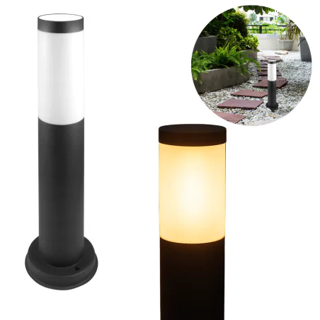 Lampy-ogrodowe-stojace - słupek ogrodowy lampa stojąca zewnętrzna na żarówkę e27 manila 0648 lvt 
