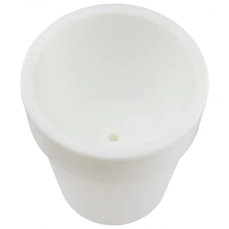 Lampy-solarne-balkonowe - lampa solarna led ogrodowa świecąca doniczka z neutralnym światłem 315601 polux-goldlux 