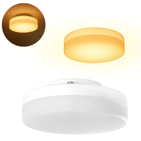 Zarowki-led - żarówka led gx53 ciepła 2700k o mocy 10w 230v 1673 lvt 