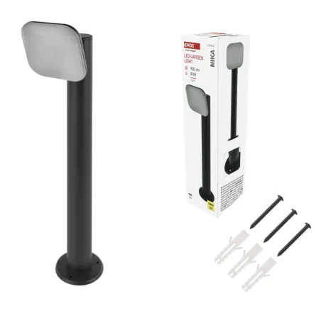 Slupki-ogrodowe - słupek ogrodowy led oświetleniowy nowoczesny 12,5w nika emos 