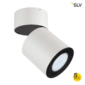 Oprawy-sufitowe - natynkowa oprawa sufitowa okrągła biała supros cl 3000lm 4000k slm led 60° slv 