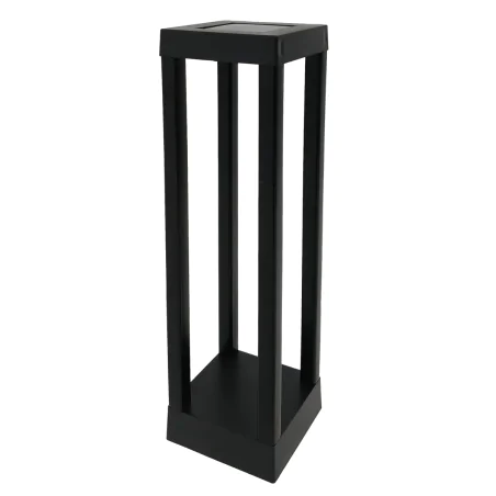Slupki-ogrodowe - lampa ogrodowa stojąca solarna led czarna zimne światło palermo 330291 polux-goldlux 