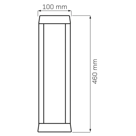 Slupki-ogrodowe - lampa ogrodowa stojąca solarna led czarna zimne światło palermo 330291 polux-goldlux 