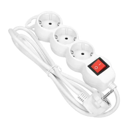 Listwy-zasilajace - 3-metrowy przedłużacz z uziemieniem w wersji schuko biały es-5(gs)/w/3  orno 