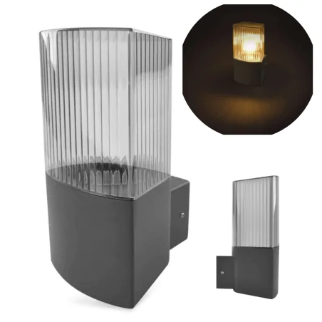 Kinkiety-ogrodowe - kinkiet elewacyjny lampa naścienna zewnętrzna ip54 lana emos 