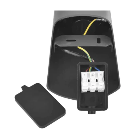 Kinkiety-ogrodowe - kinkiet elewacyjny skośny lampa naścienna zewnętrzna lana ip54 emos 