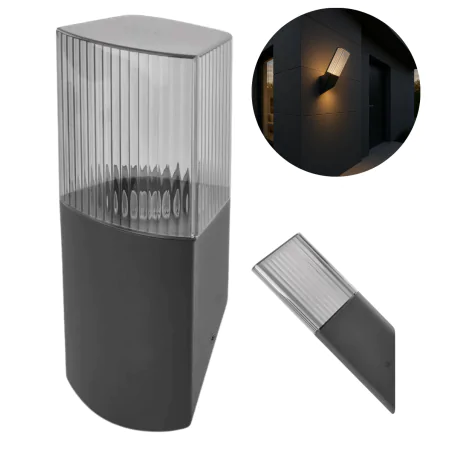 Kinkiety-ogrodowe - kinkiet elewacyjny skośny lampa naścienna zewnętrzna lana ip54 emos 