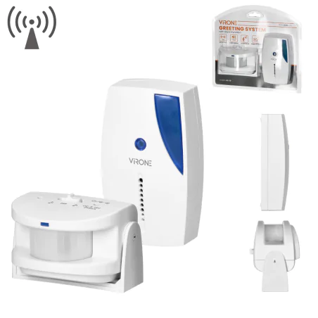 Sygnalizatory-wejsc-z-czujnikiem-ruchu - czujnik ruchu alarm bezprzewodowy sygnalizator wejść z czujką pir as-10 virone orno 