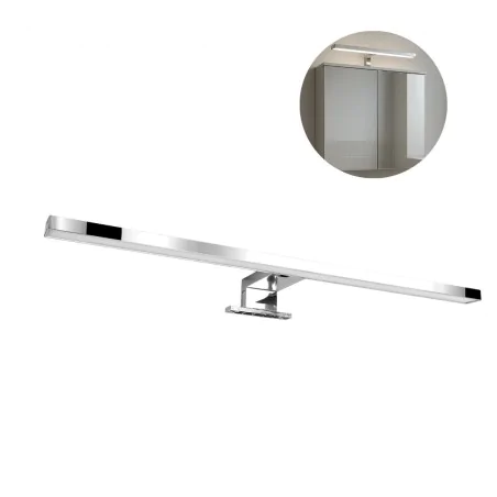 Kinkiety-lazienkowe - kinkiet nad lustro łazienkowy led 9w podłużny neutralny doli ideus 