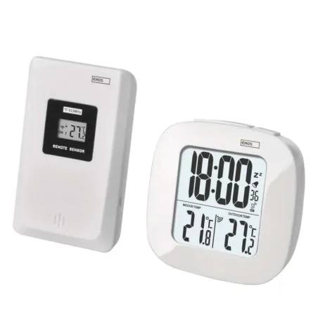Termometry-i-stacje-pogodowe - termometr bezprzewodowy z podświetlanym wyświetlaczem e0127 emos 