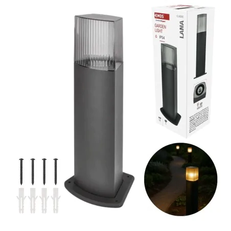 Slupki-ogrodowe - słupek ogrodowy nowoczesny lampa zewnętrzna stojąca lana emos 