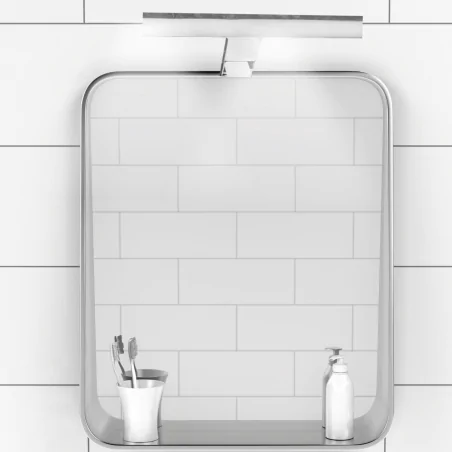 Kinkiety-lazienkowe - kinkiet led nad lustro do łazienki o mocy 5w z neutralnym światłem30cm mirall lm-1/gg/4 orno 