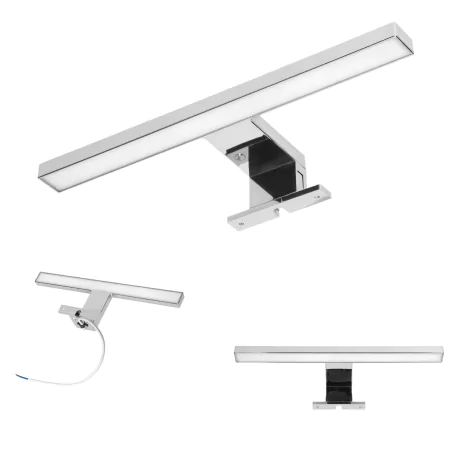 Kinkiety-lazienkowe - kinkiet led nad lustro do łazienki o mocy 5w z neutralnym światłem30cm mirall lm-1/gg/4 orno 