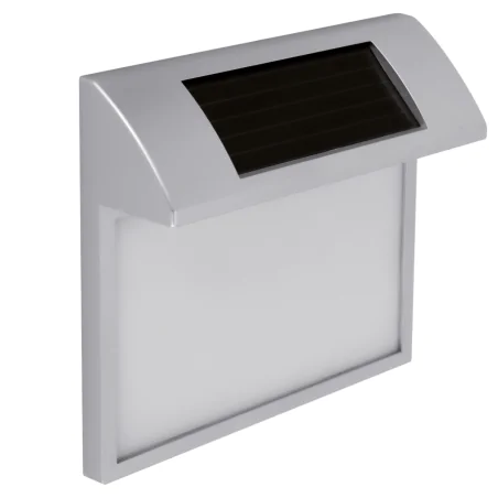 Kinkiety-solarne - lampa solarna natynkowa elewacyjna z podświetlanym numerem domu adres 04372 ideus 