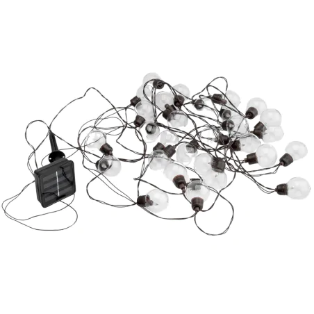 Swiecace-kule-i-girlandy - girlanda solarna ogrodowa z ozdobnymi kuleczkami z ciepłym światłem 20xled 7,5m gladi lumsol0006 lumiled 