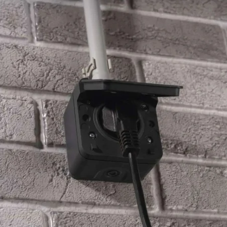 Gniazda-pojedyncze-natynkowe - gniazdo elewacyjne natynkowe ciemne ip55 cyklone emos 