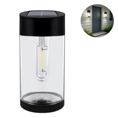 Lampy-solarne - kinkiet solarny elewacyjny na ścianę domu ciepły modi ideus 