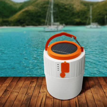 Lampy-solarne - lampa solarna kempingowa z usb powerbank k1 330123 polux-goldlux 