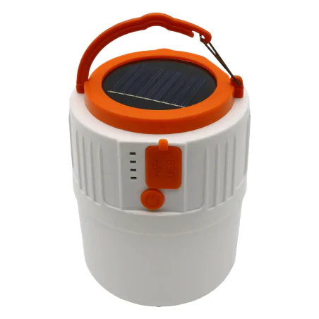 Lampy-solarne - lampa solarna kempingowa z usb powerbank k1 330123 polux-goldlux 