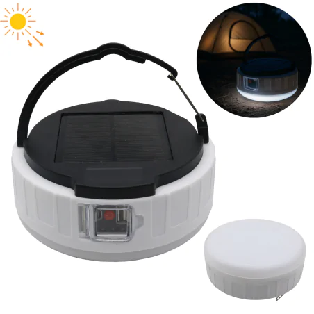 Lampy-solarne - lampa turystyczna solarna biwakowa z usb-c i funkcją powerbanka k3 330949 polux-goldlux 