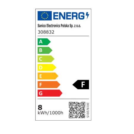 Gwint-trzonek-e27 - żarówka led e27 z mikrofalowym czujnikiem ruchu i zmierzchu ciepłe światło 8w 308832 polux 