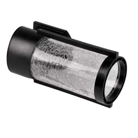 Kinkiety-solarne - kinkiet ścienny elewacyjny solarny led czarny popękane szkło 4000k vetro 323156 polux-goldlux 