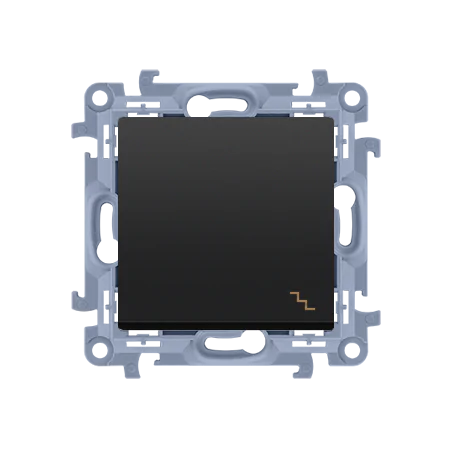 Wylaczniki-schodowe - włącznik schodowy zmienny czarny mat cwc6.01/49 simon 10 kontakt-simon 