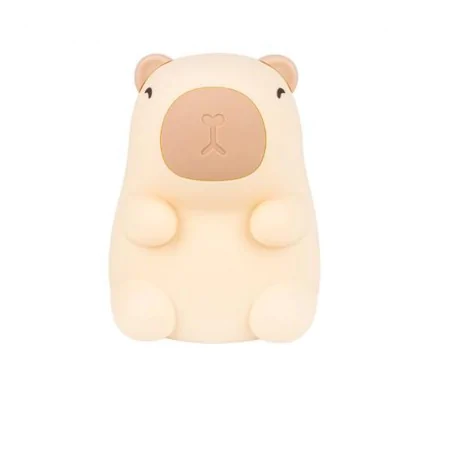 Oswietlenie-do-pokoju-dzieciecego - lampka nocna led dla dziecka świecąca kapibara do pokoju niemowlaka lvt 