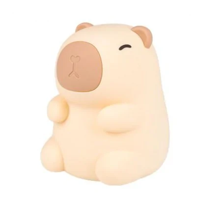 Oswietlenie-do-pokoju-dzieciecego - lampka nocna led dla dziecka świecąca kapibara do pokoju niemowlaka lvt 