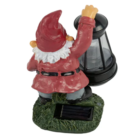 Ozdobne-oswietlenie-do-ogrodu - lampka solarna led figurka ogrodowa krasnal z latarnią vo2402 volteno 