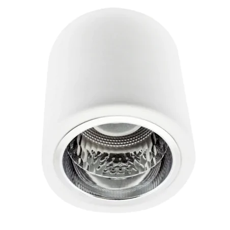 Oprawy-sufitowe - oprawa sufitowa natynkowa tuba w formie walca biała jupiter 10 307170 polux-goldlux 