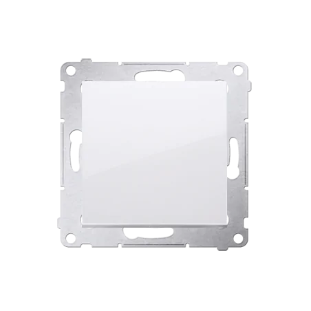 Wylaczniki-krzyzowe - biały włącznik krzyżowy bez piktogramu dw7.01/x/11 kontakt simon 54 