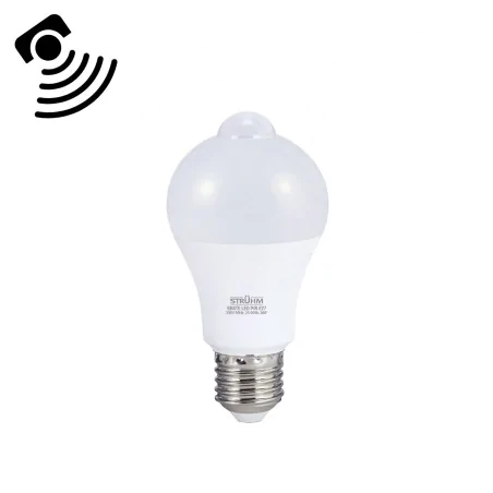 Gwint-trzonek-e27 - żarówka led e27 z czujnikiem ruchu pir mocna neutralna 12w 1230lm erste ideus 