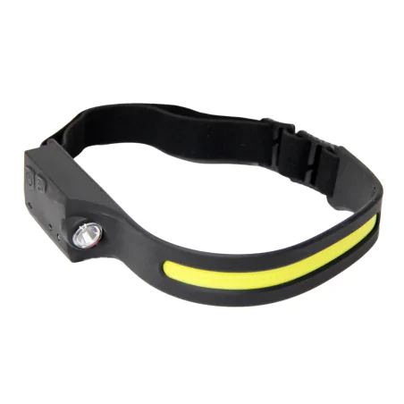 Latarki-czolowe - latarka czołowa led cob z sensorem 3w ładowanie usb-c lc-2/cob/sr plastrol 