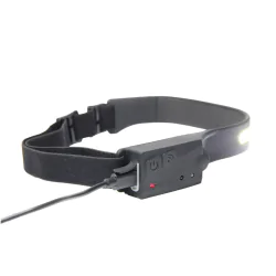 Latarki-czolowe - latarka czołowa led cob z sensorem 3w ładowanie usb-c lc-2/cob/sr plastrol 